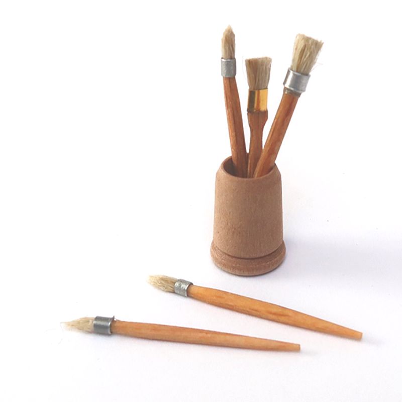 Künstlerpinsel, Miniatur im Maßstab 1zu12