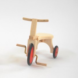 Dreirad, funktionstüchtig, Miniaturspielzeug 1zu12