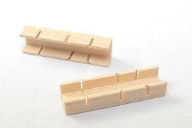 Gehrungslade, 1 Stück, Puppenstubenminiatur 1zu12