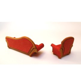 Sessel_terracotta_muster_miniatur_1zu12_bild2