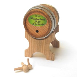 Bierfass, aus Dauben, Puppenstubenminiatur in 1zu12