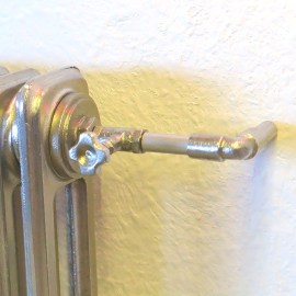 Heizkörper, Puppenstubenminiatur im Maßstab 1zu12, Detailbild