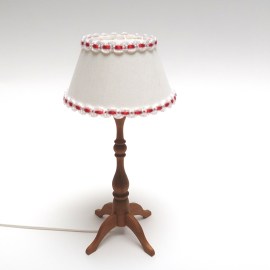 Stehlampe, 12 Volt, Puppenstubenmöbel im Maßstab 1zu12